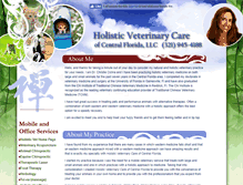 Tablet Screenshot of holisticveterinaryorlando.com